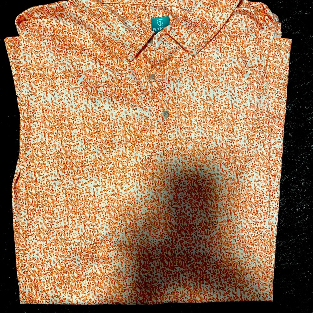 Pro Tour Floral Golf Shirt